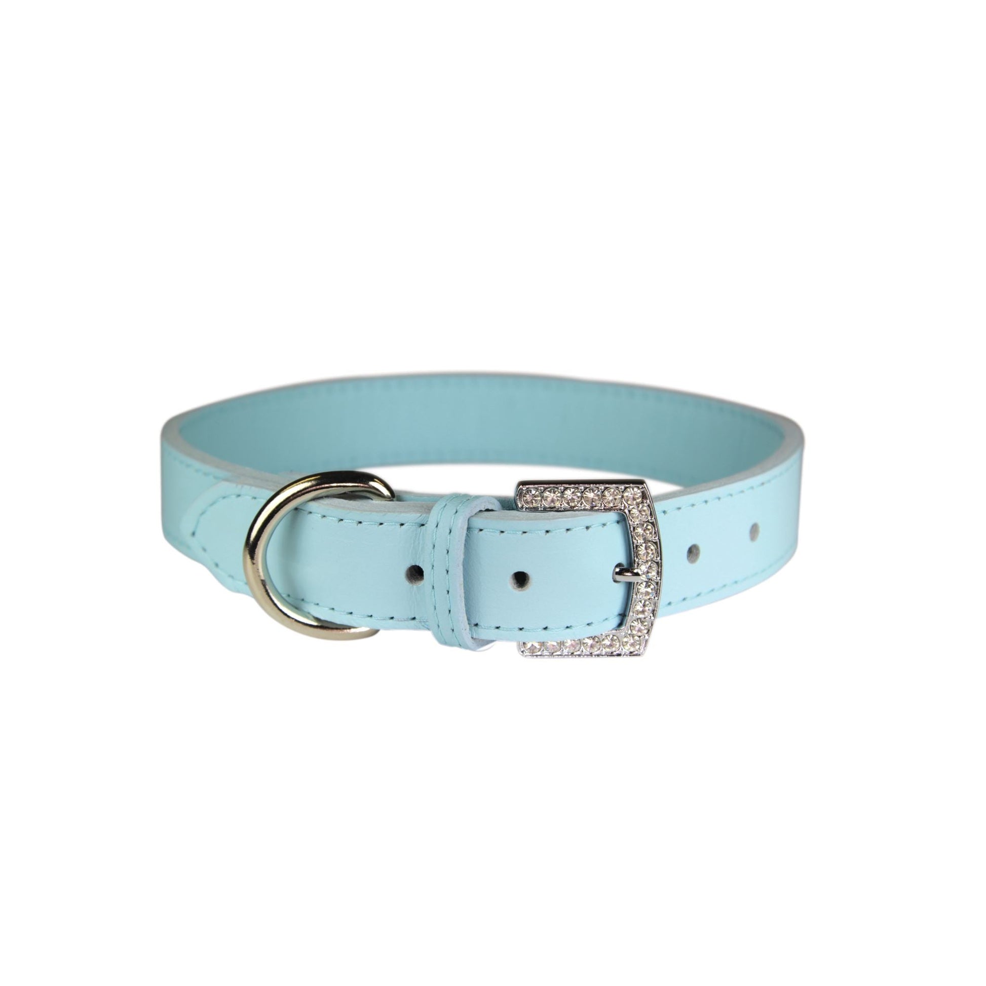 Bling Dog Collar - Baby Blue