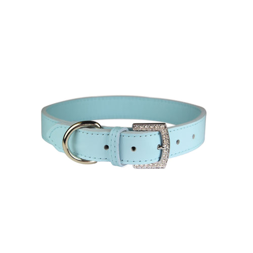 Bling Dog Collar - Baby Blue