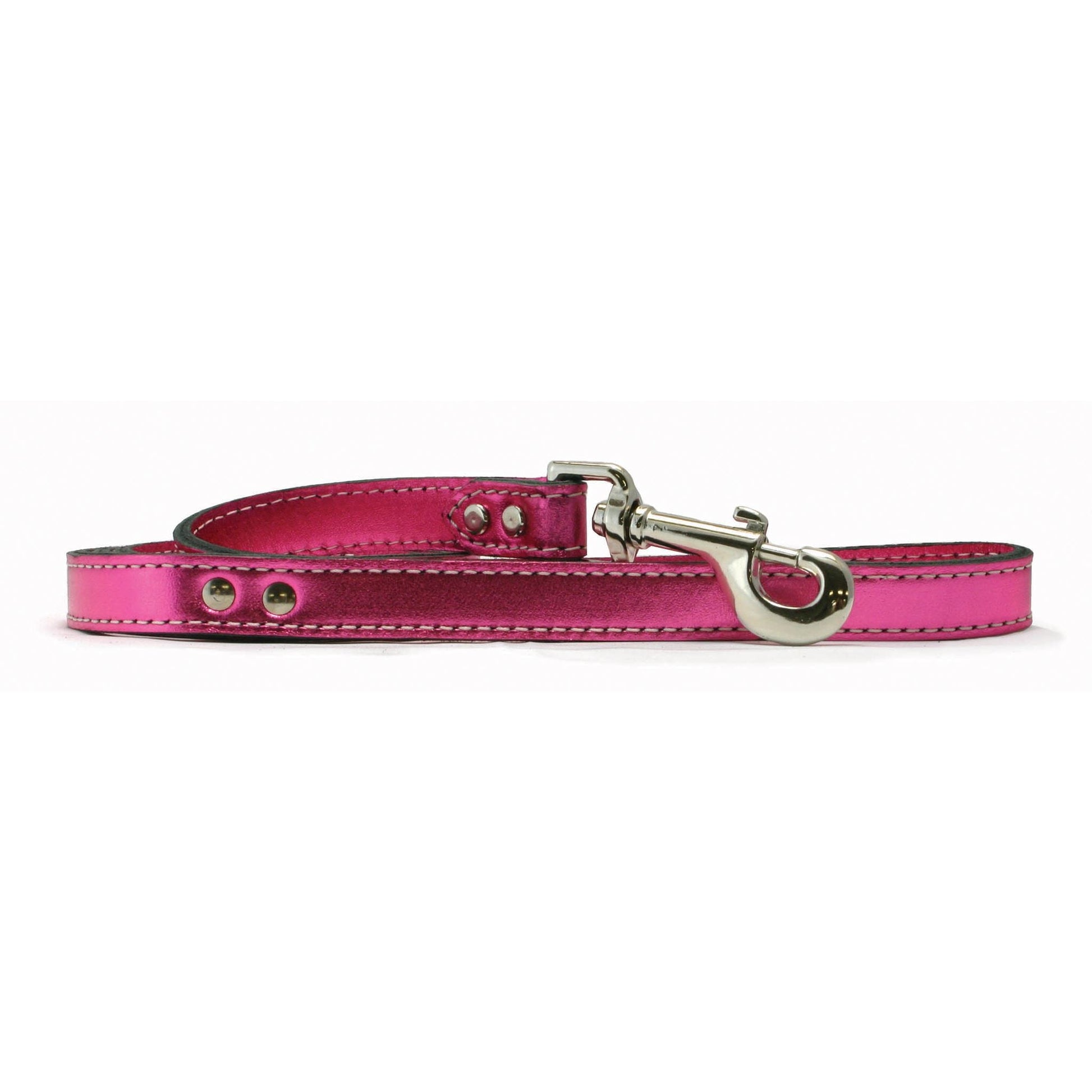 Metallic Pink Pet Leash