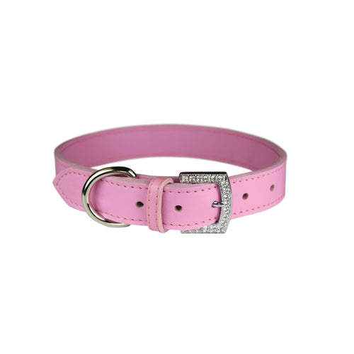 Bling Dog Collar - Baby Pink